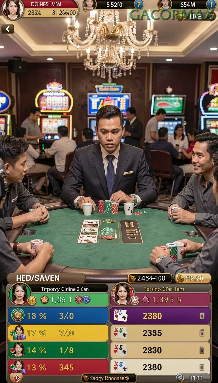 Cuplikan layar TALAS89 — halaman utama